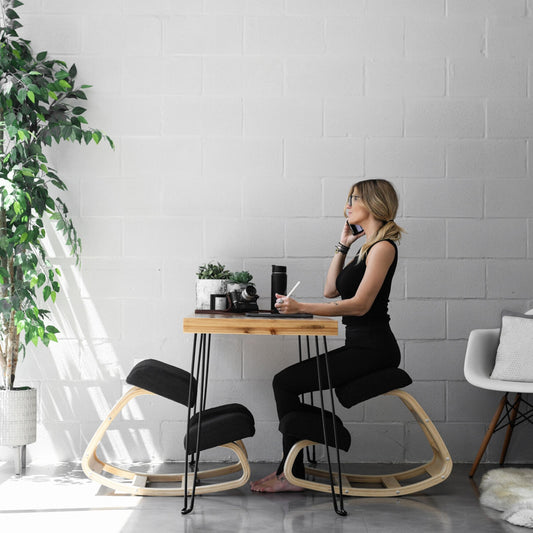 Sleekform Best Ergonomic Kneeling Office Chairs For Back Pain Sciatica Posture Improvement