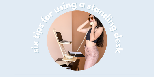 sleekform saint john standing desk converter six tips for using a standing desk