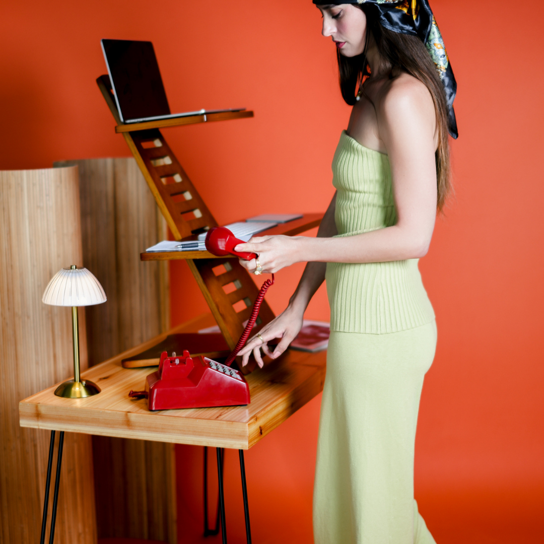 The Walnut Saint John Standing Desk - Sleekform Furniture