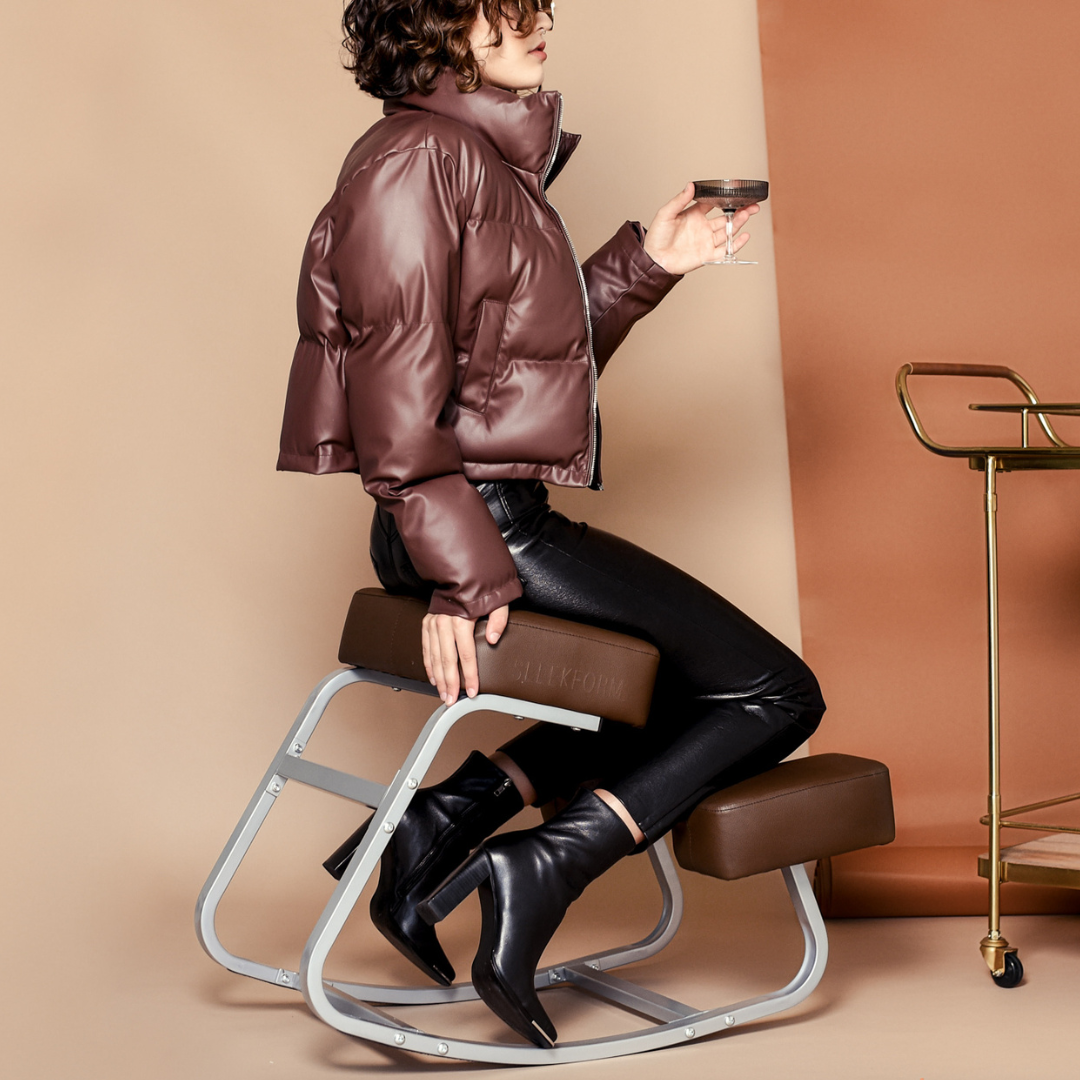 The Sleekform Austin Kneeling Chair Version Metal Sleekform