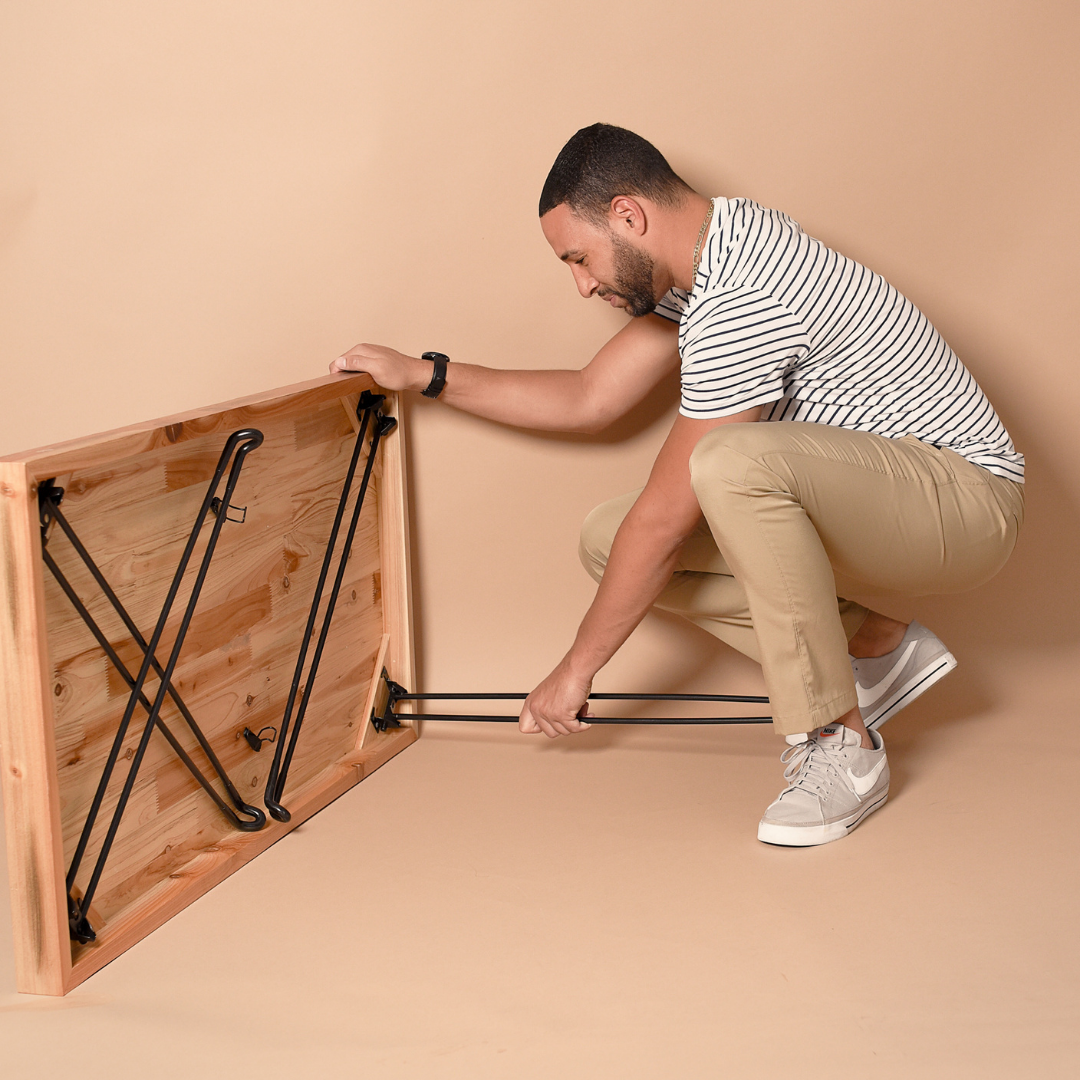 The Portland Folding Table - Sleekform Furniture