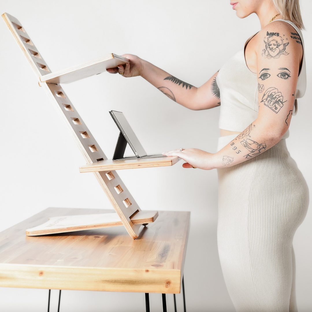 The Saint John Standing Desk - Sleekform Furniture