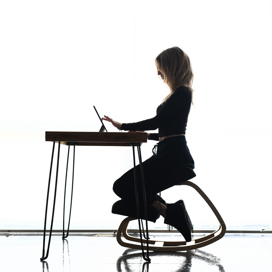 Sleekform Best Ergonomic Kneeling Office Chairs For Back Pain Sciatica Posture Improvement  