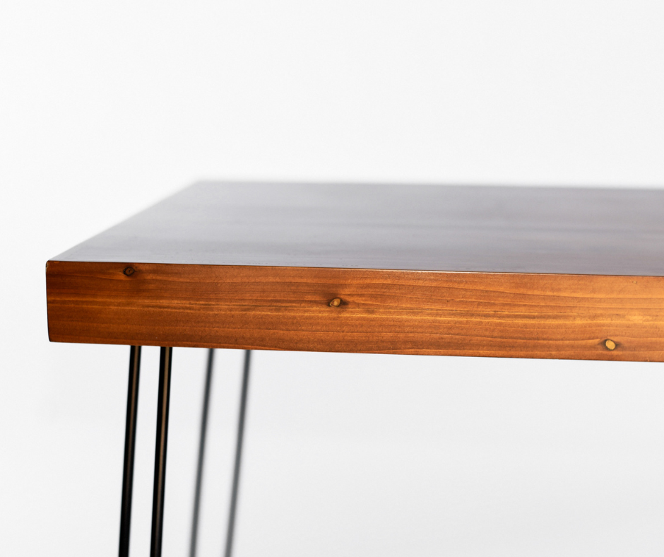 Sleekform Portland Folding Table Real Wood Walnut Liz Mercer