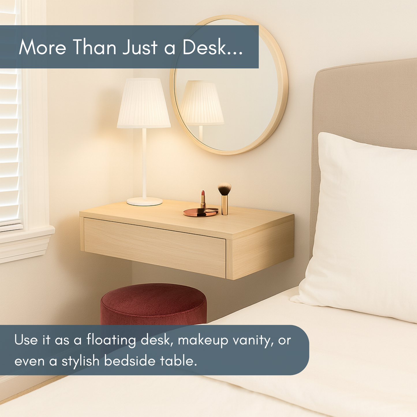 The Floating Desk - Sleekform Furniture