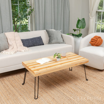 The Folding Coffee Table, Natural