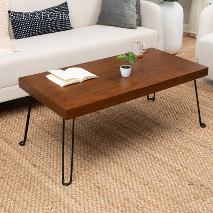 The Folding Coffee Table, Walnut