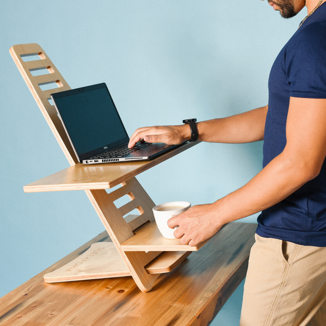 The Saint John Standing Desk - Sleekform Furniture